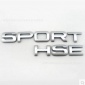 适用于路虎揽胜运动版SPORT车标 车贴尾门字母标后标志 汽车用品