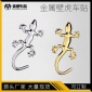 加厚实心纯金属壁虎车贴3D立体个性贴画避祸汽车装饰用品庇护贴纸