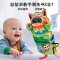 新款 婴儿立体尾巴布书 带B哨撕不烂布偶布书卡通套盒早教书玩具