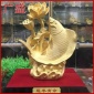 富贵吉祥特大金龙鱼 黄金摆件绒沙金 绒沙金工艺礼品 结婚礼品