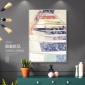 玄关走廊过道壁画样板间抽象壁挂画现代简约客厅沙發背景墙装饰画