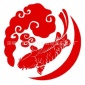 祥云锦鲤 鲤鱼跳龙门 汽车钓鱼贴钓箱反光防水车贴贴花贴纸贴画