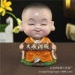 创意树脂工藝品十款汽车电脑办公桌摆件摇小和尚
