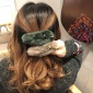 韩版秋冬新款羊羔绒毛毛BB夹-蝴蝶结毛球鸭嘴夹刘海发夹简约发卡