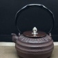 日式茶具煮茶老铁壶无涂层纯手工铸铁壶烧水壶台湾日本全国包邮