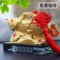 汽车内饰品摆件中控台汽车摆件金龙鱼2018款座式香水创意漂亮内饰